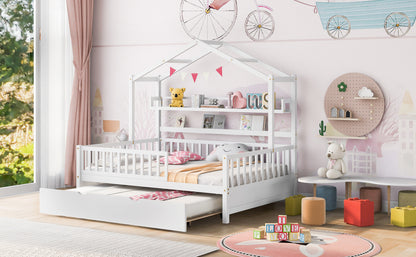 Full House Bed White
