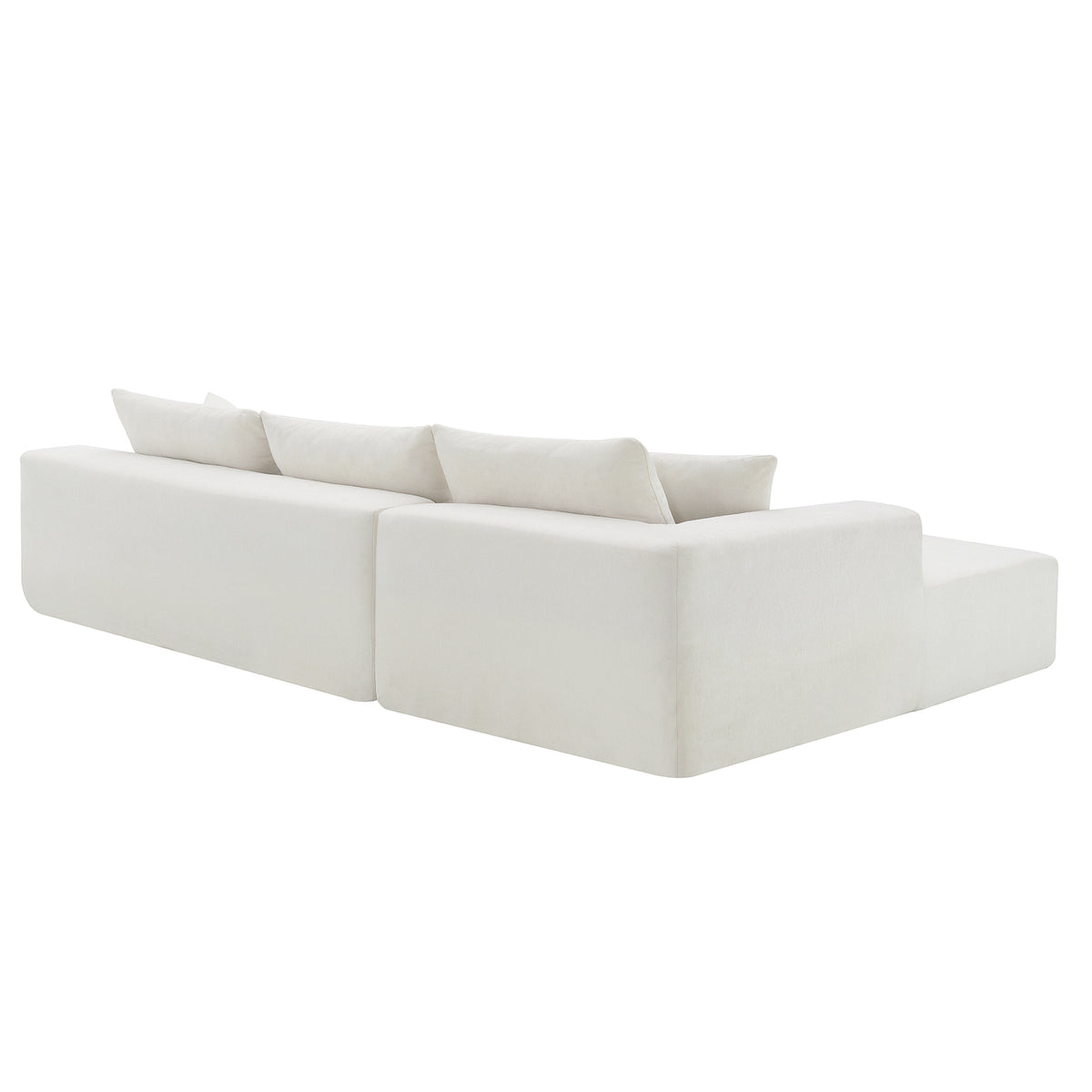 Modular Sectional Sofa – White Linen