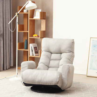 Adjustable Lounge Sofa Chair Gray
