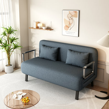 Convertible Sofa Chair Gray