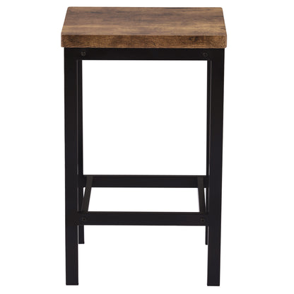 Counter Height Bar Table Set (4 pcs) – Brown