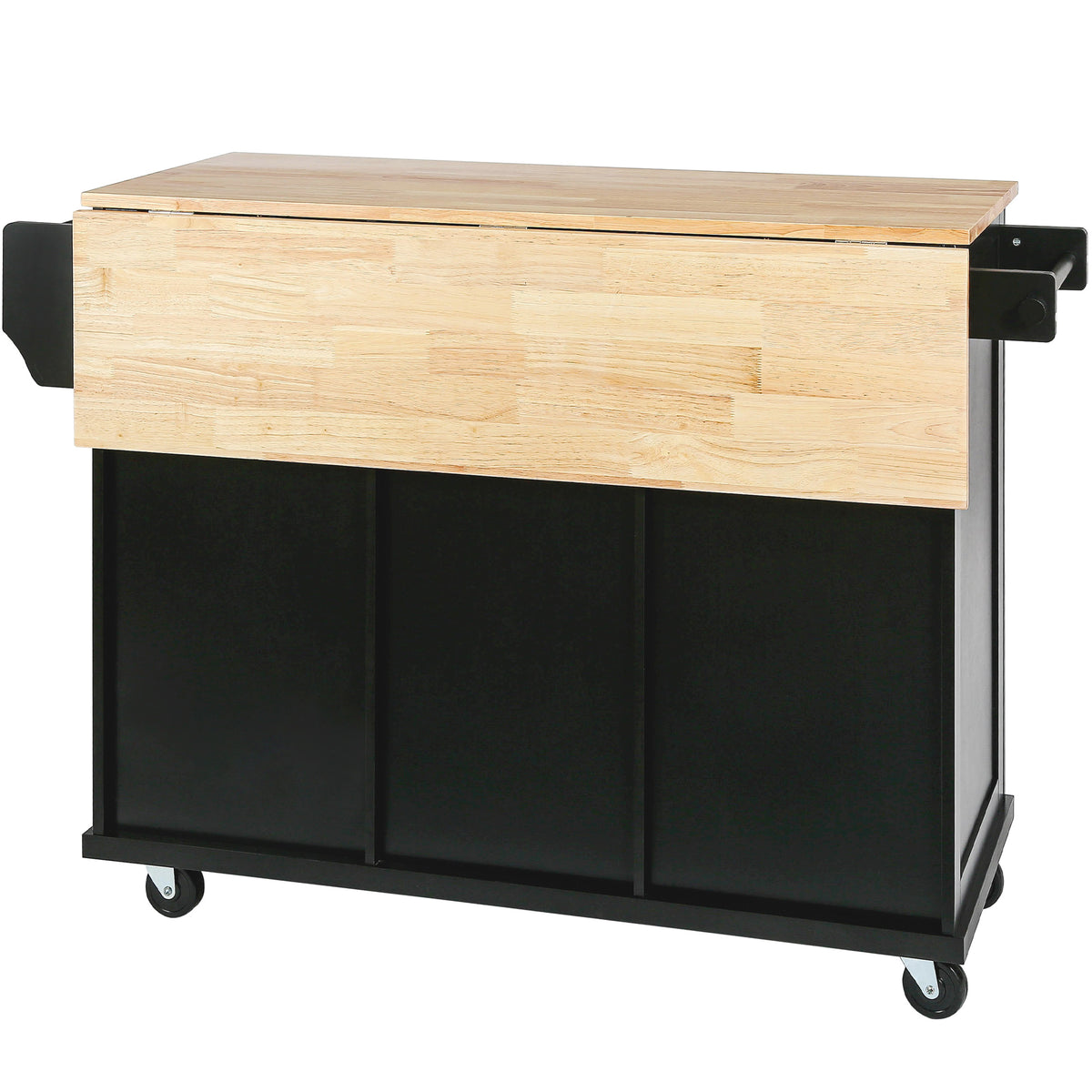 Kitchen Island Cart Black
