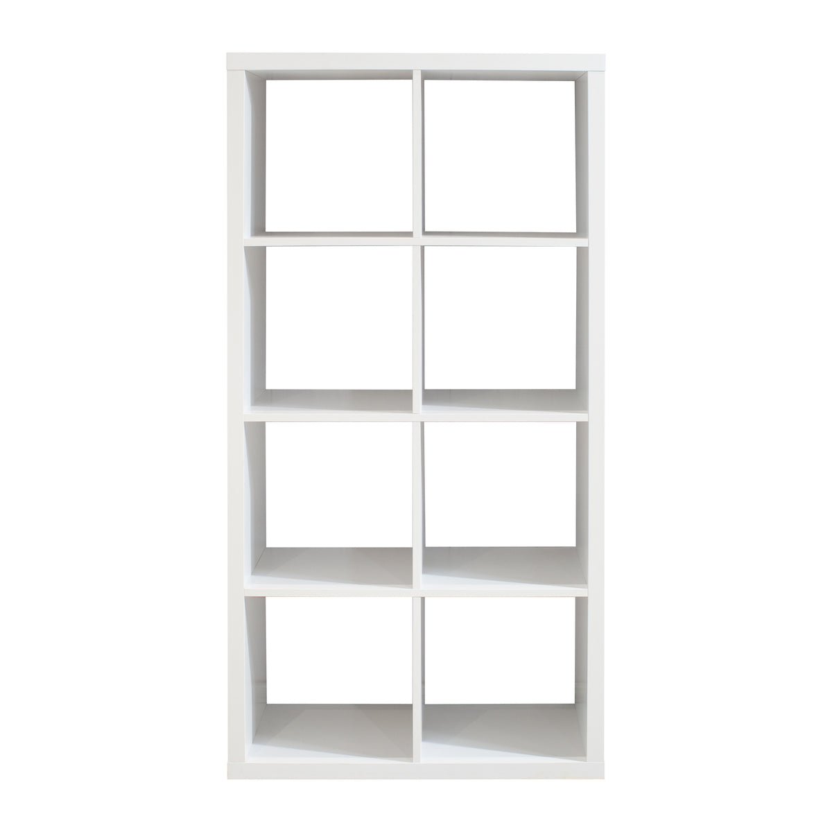Smart Cube 8-Shelf Organizer White Finish