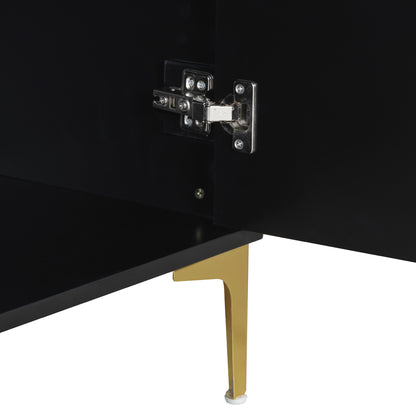 U-Style Four-Door Cabinet Taupe
