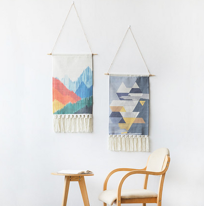 Cotton Tassel Wall Hanging