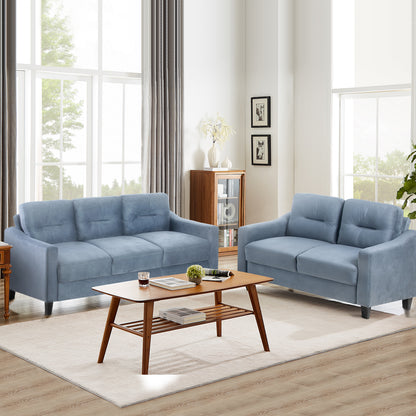 Gray Chenille Sectional Sofa