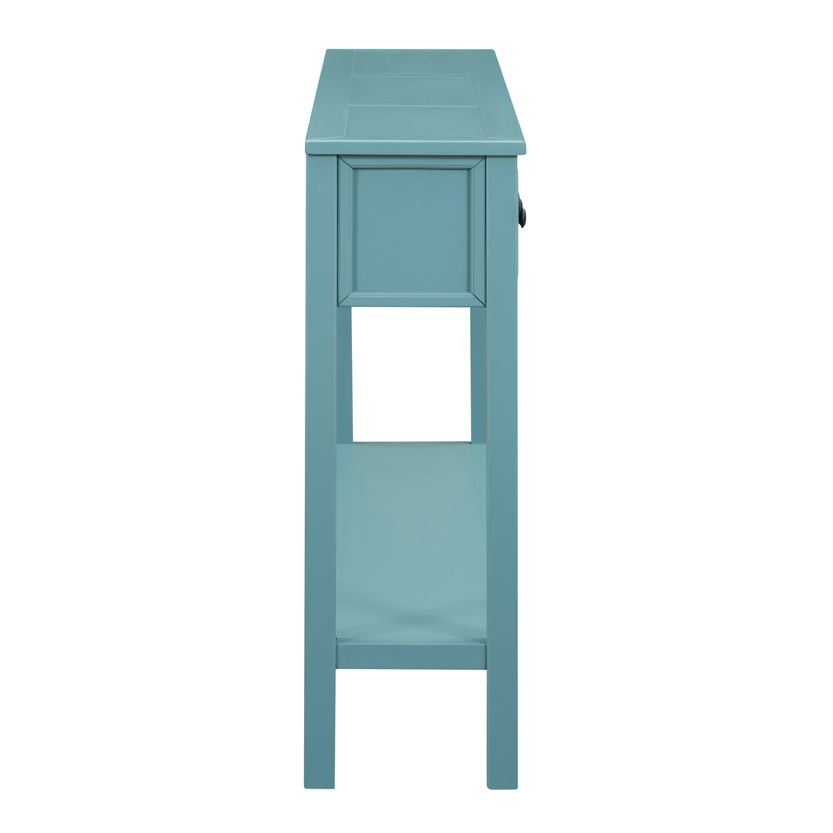 Rustic Turquoise Entryway Console Table – 60”