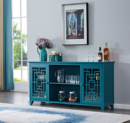 60-Inch Sideboard Buffet Table with Storage
