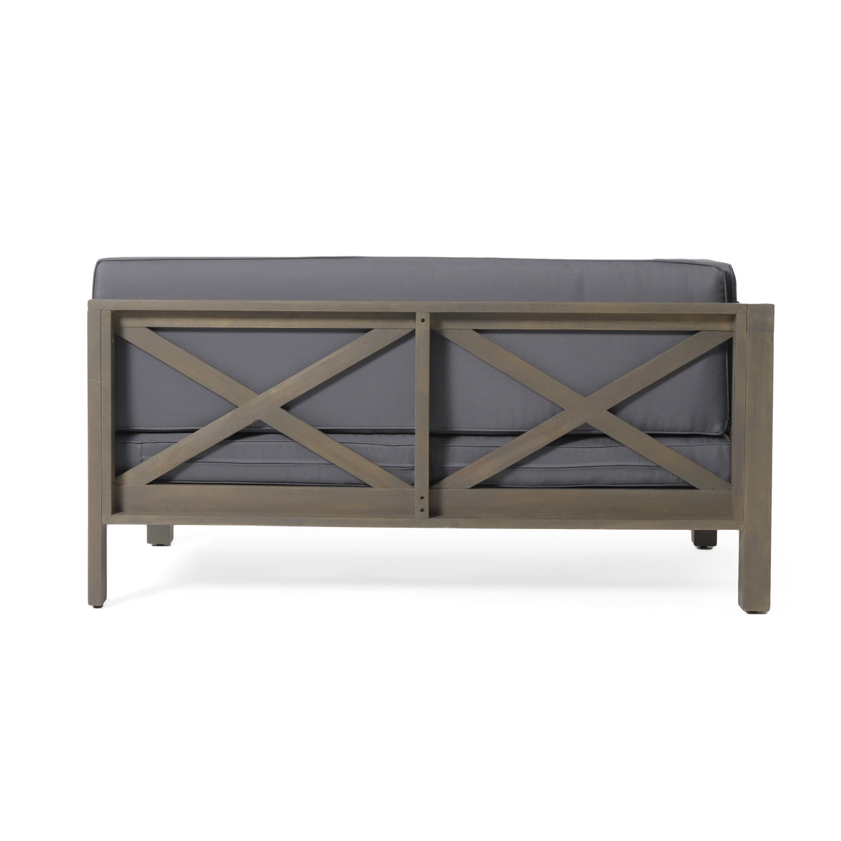 Brava Acacia Corner Bench Set