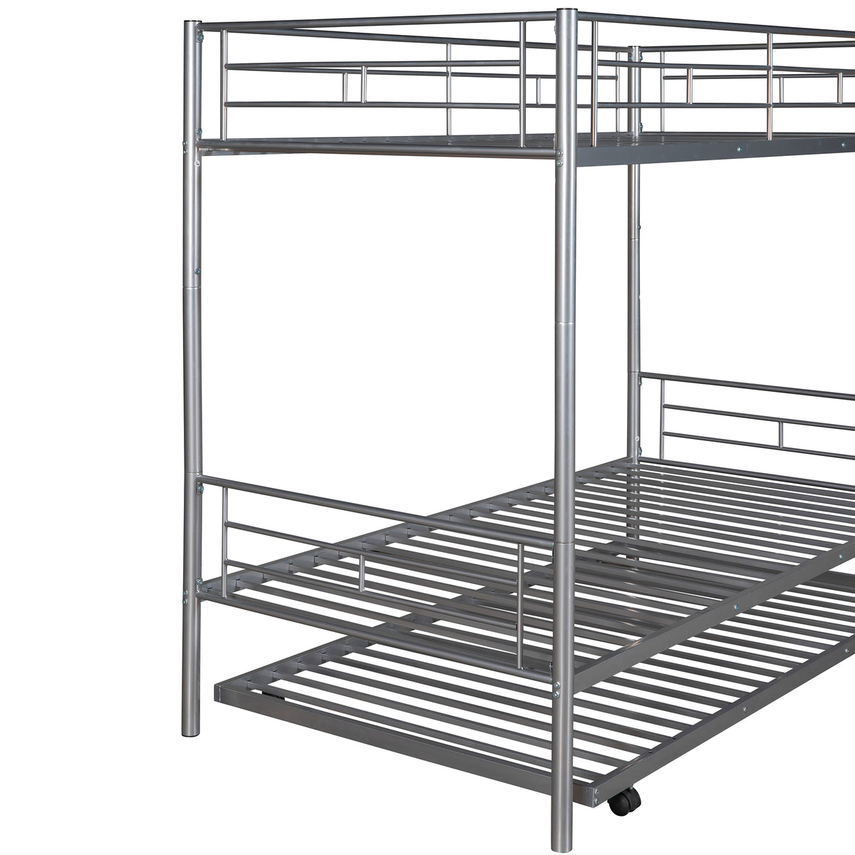 Twin Over Twin Bunk Bed White