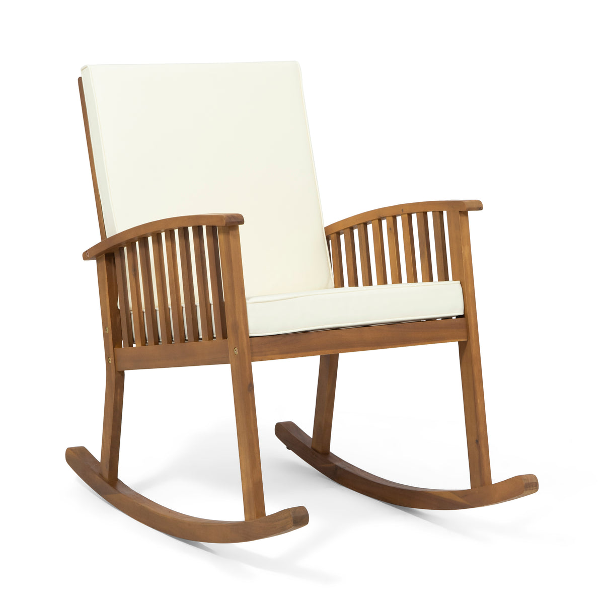 Casa Acacia Wood Rocking Chair