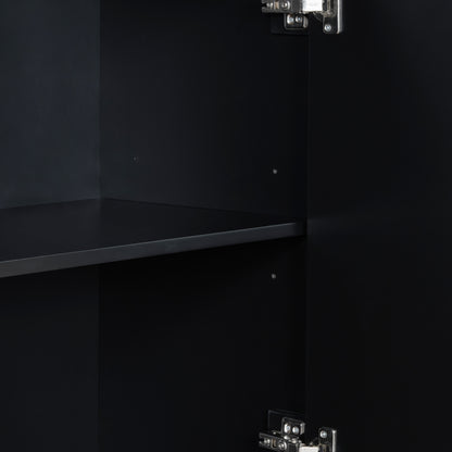 U-Style Four-Door Cabinet Taupe
