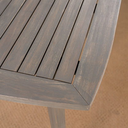 Acacia Dining Table for Outdoor Spaces Gray