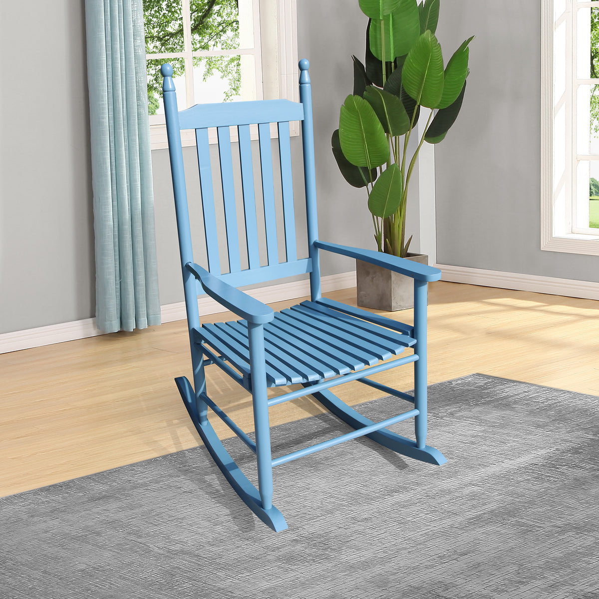 Classic Wooden Porch Rocking Chair