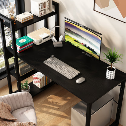 Steel Frame Study Desk – 4 Drawers