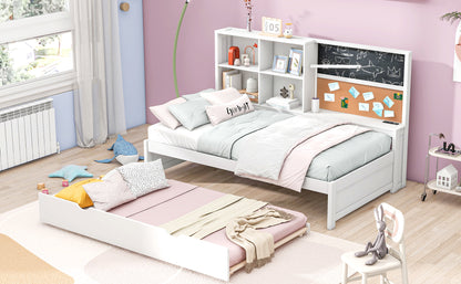 Twin Daybed with Storage White