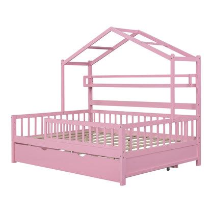 Full House Bed Pink