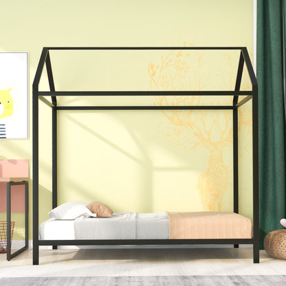 Full House Kids Bed Frame – White