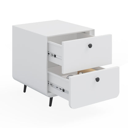 Modern Nightstand Cabinet with Storage