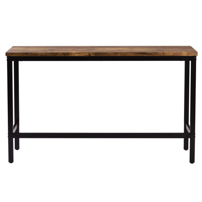 Counter Height Bar Table Set (4 pcs) – Brown