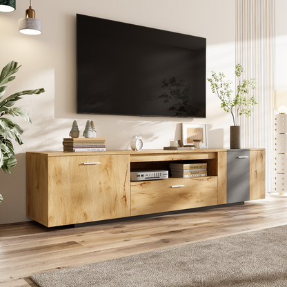 70" Modern TV Stand with Drawers