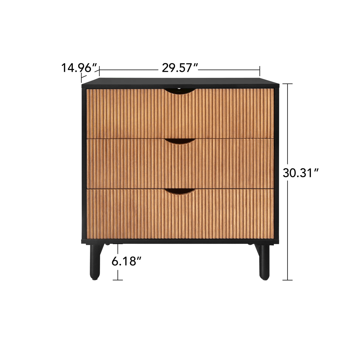 3-Drawer Storage Cabinet – Bedroom or Study