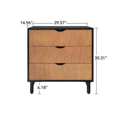 3-Drawer Storage Cabinet – Bedroom or Study