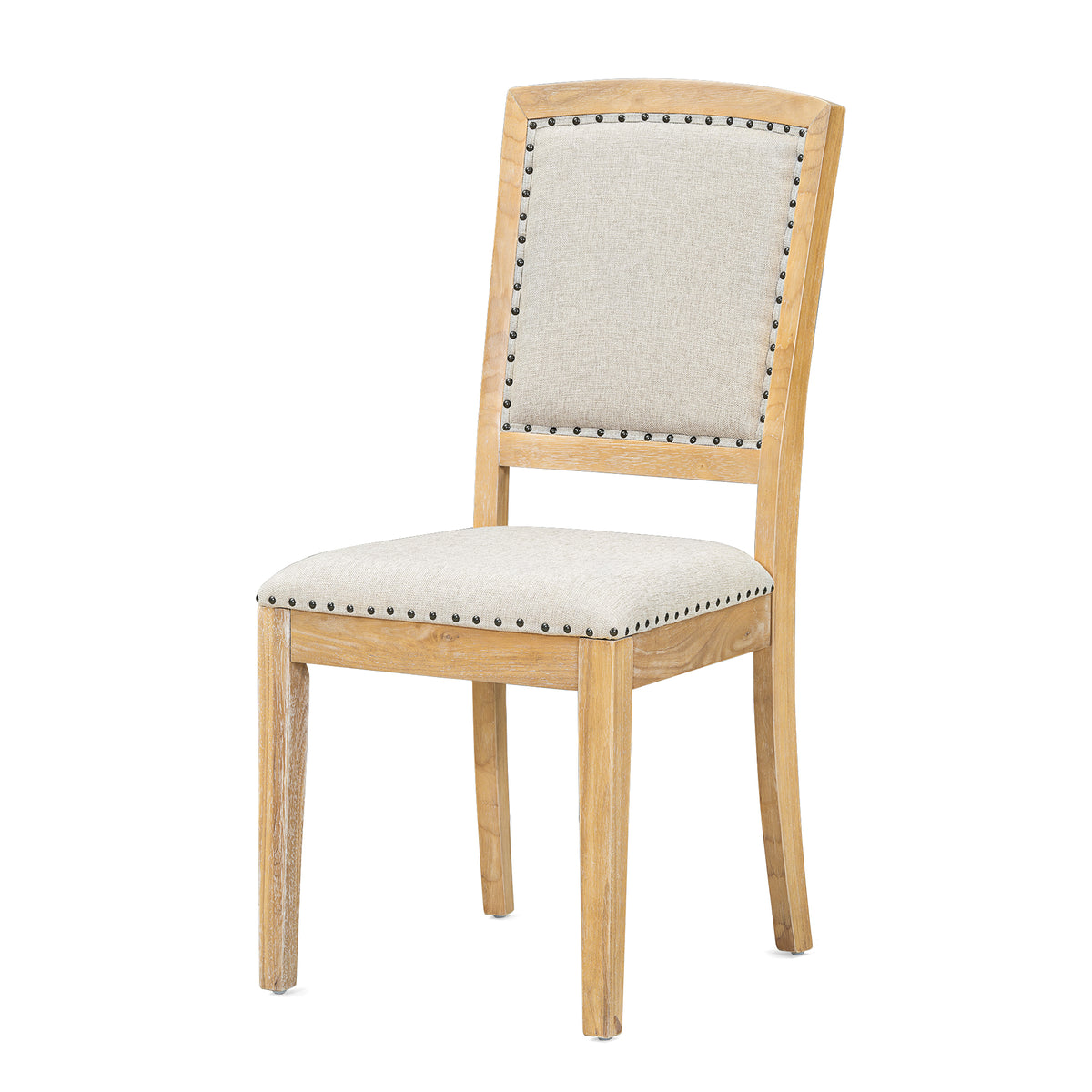 84” Expandable Dining Set – Natural Finish