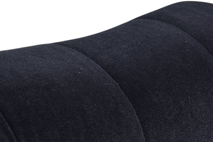 Velvet Cluster Lounge Chair Gray
