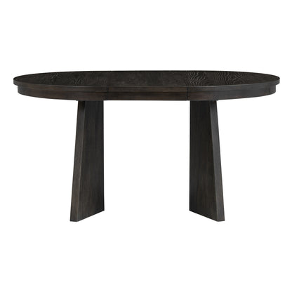 Retro Dining Set (5 pcs) – Espresso Finish