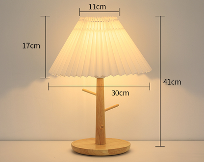 Pleated Nordic Table Lamp