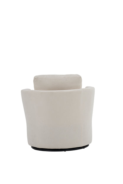 Rotating Club Chair Beige