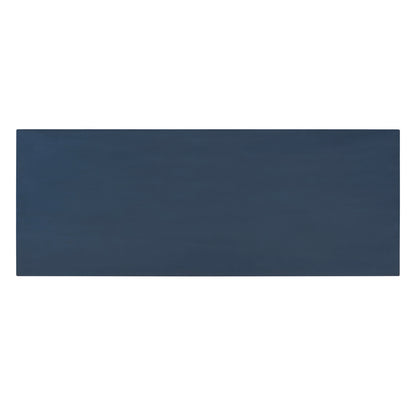 Rustic Console Table 48-Inch Navy Finish