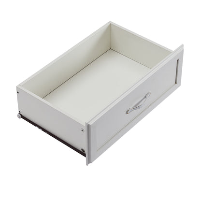 8-Drawer Bedroom Dresser – White