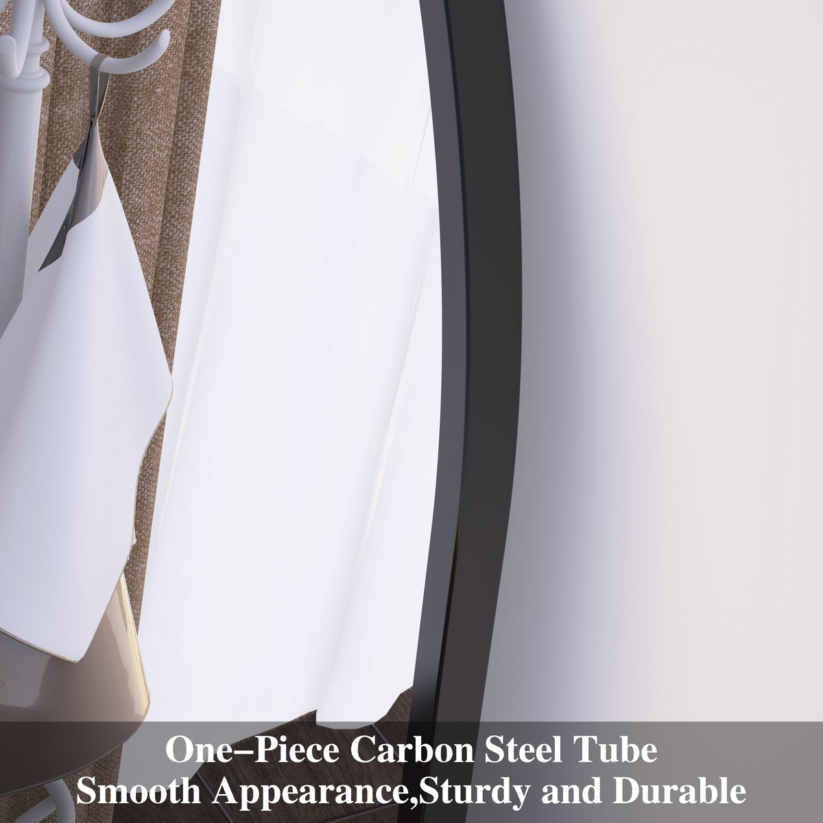 Oversized Full Body Mirror Black