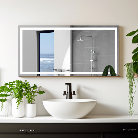 LED Bathroom Mirror Anti-Fog