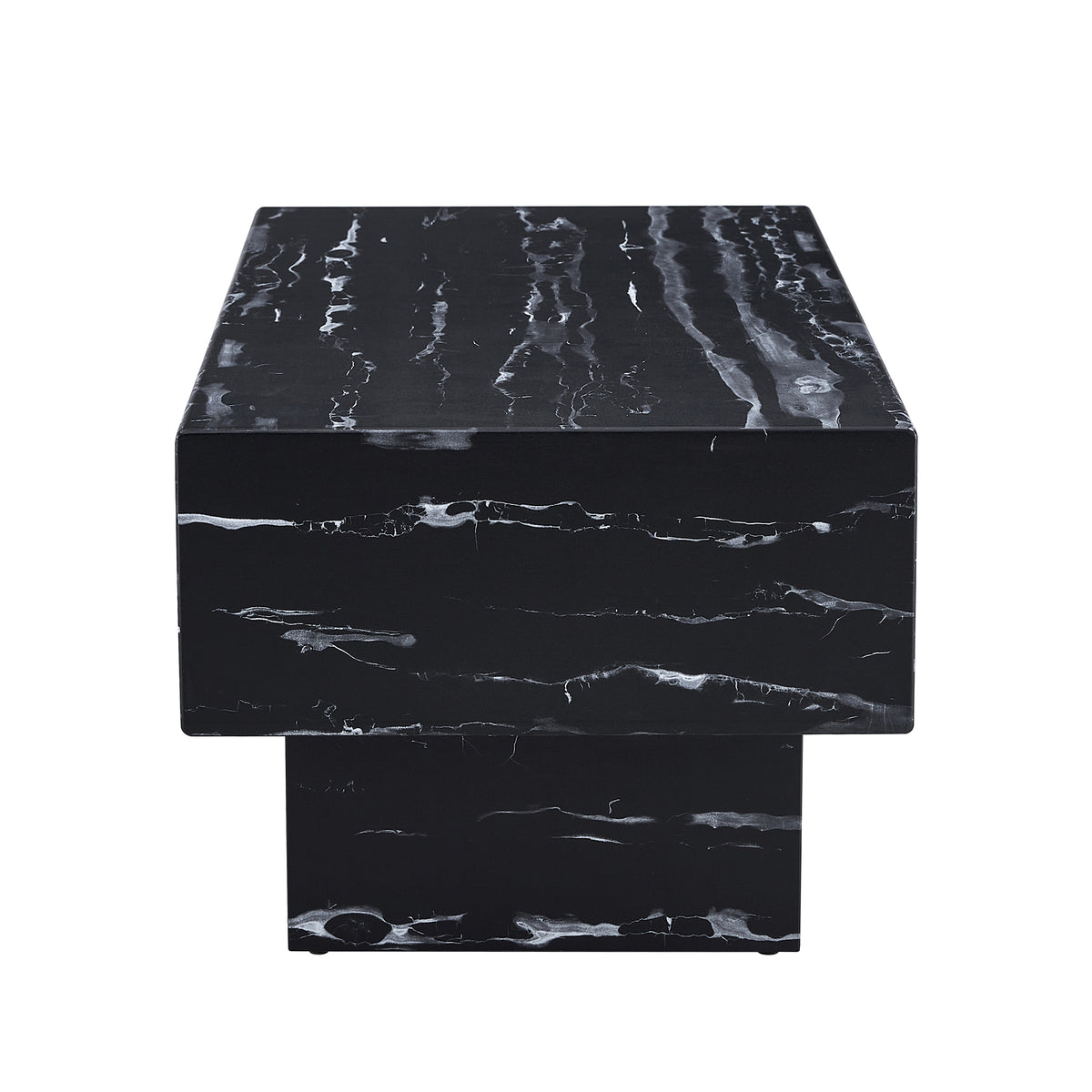 Black Modern Rectangle Coffee Table