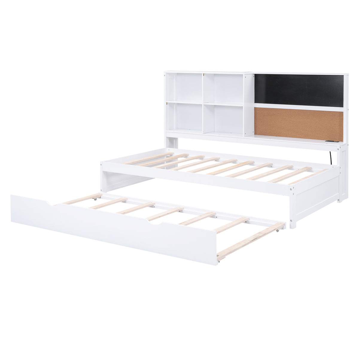 Twin Daybed with Storage White