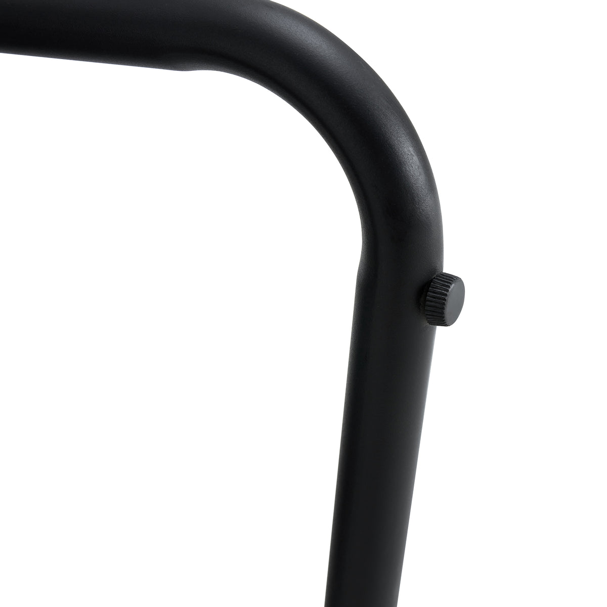Black Armless Lounge Chair – Black Legs