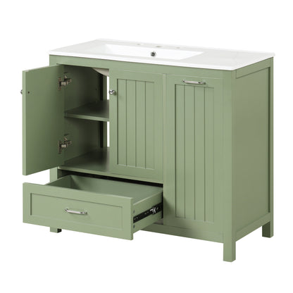 36-Inch Bathroom Vanity with Sink and Drawer