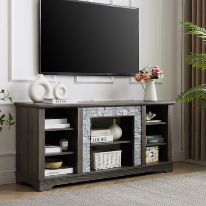 Stone Entertainment Console Gray
