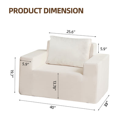 Premium Foam Bean Bag Couch