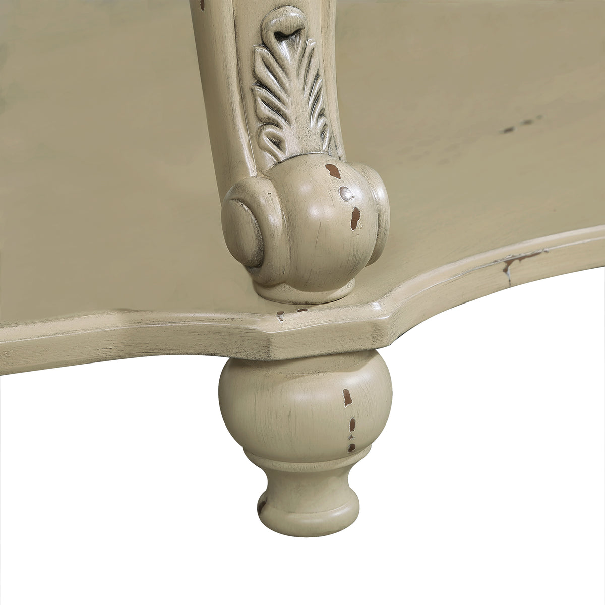 Oval Coffee Table White
