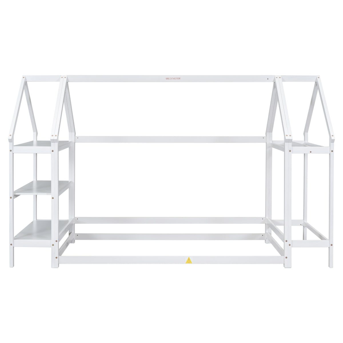 Twin House Bed White