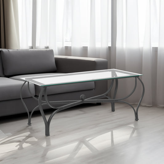 3-Piece Glass Coffee Table Set