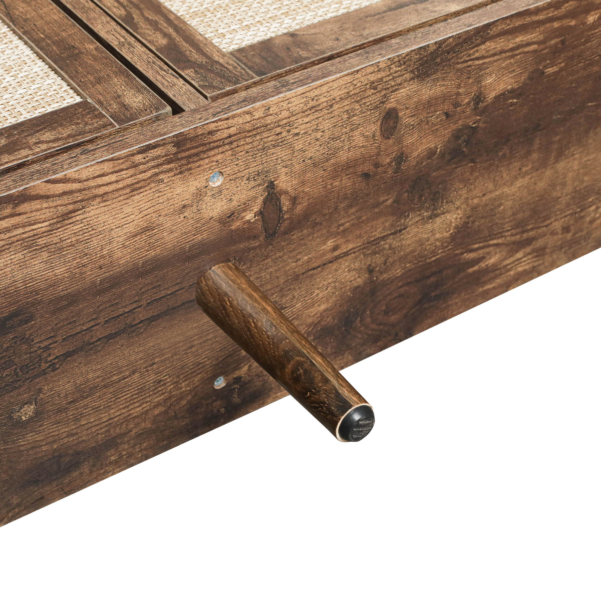 4-Door Freestanding Shoe Cabinet with Storage Shelves