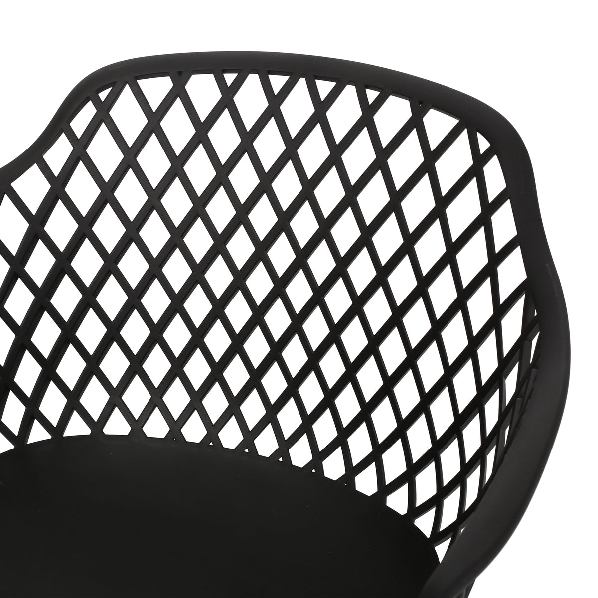 Poppy Fabric Accent Chair Gray