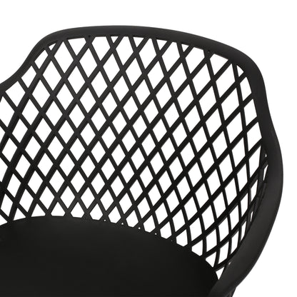 Poppy Fabric Accent Chair Gray