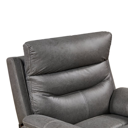 Dual-Motor Power Recliner – Light Gray