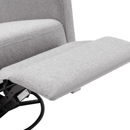 Upholstered Rocker Chair Gray